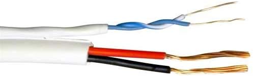 SF Cable 1000 feet Balun Wire - Video/Date/Power - White