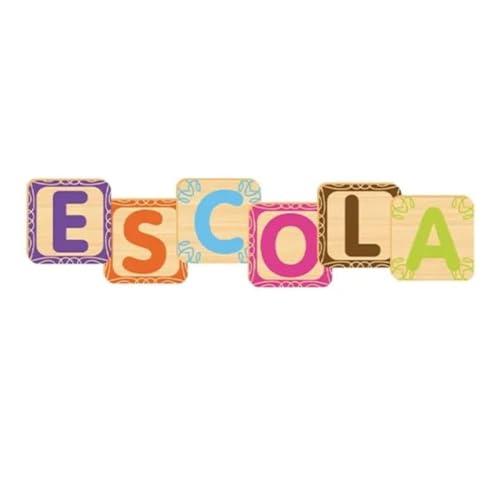 Jogo Alfabeto em Madeira Crescer para Crianças, Nig Brinquedos