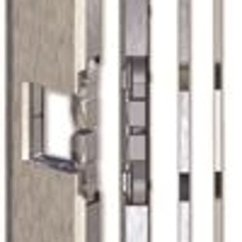 Trine 4800F 32D Rim Panic Device Eletric Strike, Fire Rated, Stainless Steel.