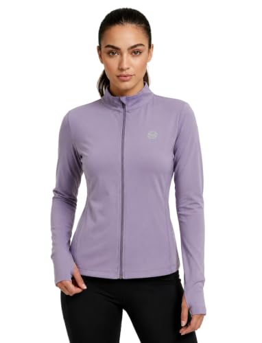 Image of PUMP'D Women's Jacket | Slim Fit | Thumb Hole Open Sleeve | With zipper | Perfect for workout