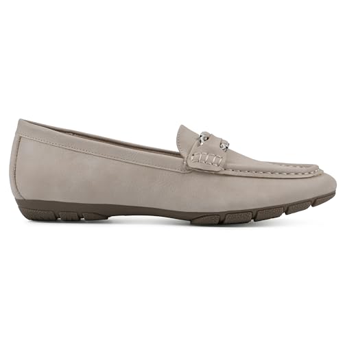 Image of CLIFFS BY WHITE MOUNTAIN Women's Glaring Cushioned Loafer Flat