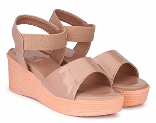Image of BE FOUND Women's Casual and Classy Platform Heel Sandal For All Occasions