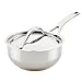 Anolon Nouvelle Copper Stainless Steel 2-1/2-Quart Covered Saucier