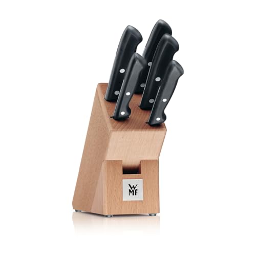 WMF Classic Line Messerblock mit Messerset 6-teilig, bestückt, 5...