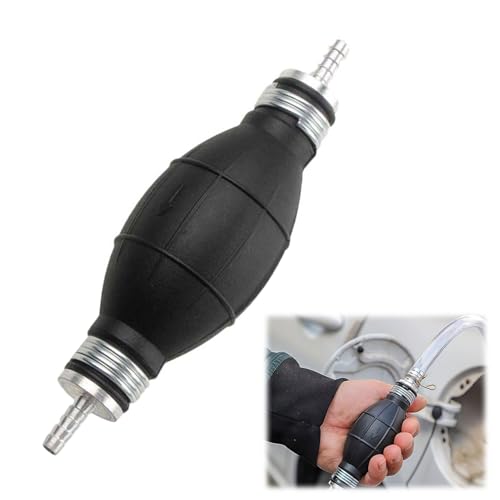 FACILE DA TRASPORTARE: la nostra Pompa per Estrazione Manuale Carburante, leggera e molto portatile. È possibile trasportarla e riporla facilmente, rendendola adatta a diverse applicazioni di erogazione del carburante.