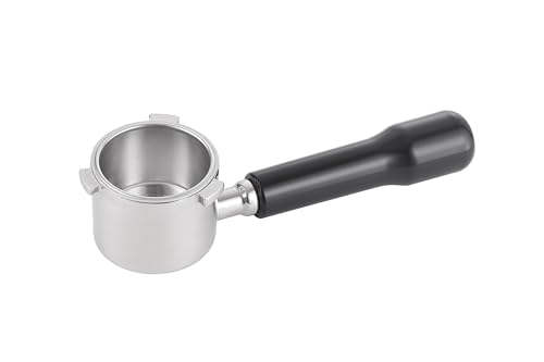 Tongtsin 51mm Bottomless Portafilter Compatible with DeLonghi La Specialista Espresso Machine EC9335 EC9155 EC9665 EC9355 Stainless Steel Portafilter with Filter Basket-Plastic Handle by Tongtsin - Used condition - CA$40.15