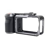 PGYTECH DJI Osmo Action 6用 カメラケージ コールドシュー 横向き縦向き フリップトップ式 複数ポート 装着したままバッテリー交換可能 (ストリートプロ グリップキット)