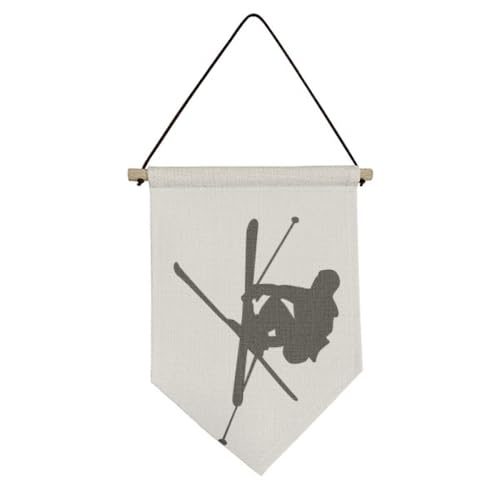 Toile Drapeau Suspendu Skateboard Sport pour Déco Salon Urbain et Studio