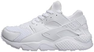 Air Huarache Men's Triple White Pure Platinum QS 318429-111 Shoes US Size 8.5