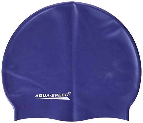 Aqua-Speed Mega Silicone S, Cuffia da Nuoto Uomo