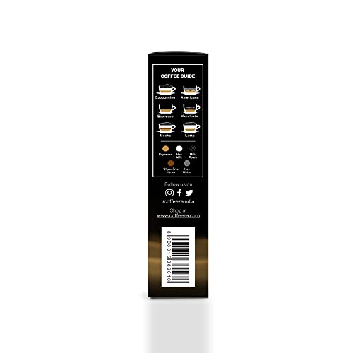 Image of Coffeeza Classico Aluminum Coffee Capsules, Intensity - 6 /10 - Nespresso Compatible Coffee Pods (Box of 300)