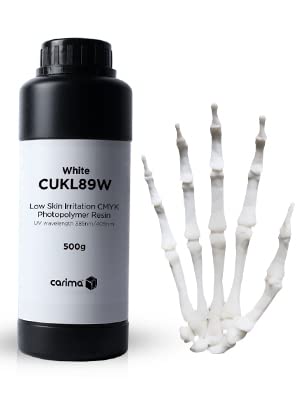 Carima Low-Irritation Cmyk Resin (White) 500G For Dlp/Lcd Printer #TOP3