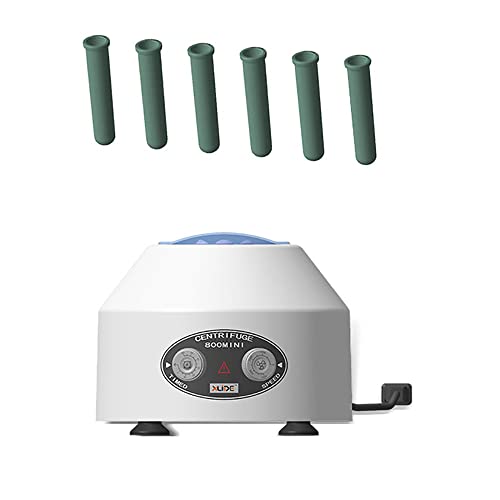 iDili AC 110-240V Electric Low Speed Centrifuge Laboratory High-Capacity Centrifuge Machine 0-60MIN Timable 0-4000RPM Adjustable Speed