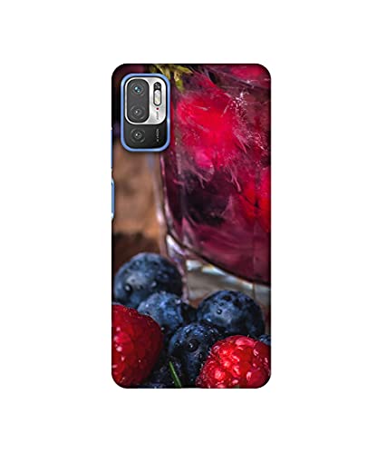 Image of Amazon Brand - Solimo Designer Berries 3D Printed Hard Back Case Mobile Cover for Mi Redmi Note 10 5G