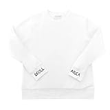 MOTIVE MIT ECHTEN BOTSCHAFTEN 2KULL AREA Sweatshirt “NO Gossip” I Street-, URBAN-, Security-, Fight-, Vintage-, Sports- & Bikewear (Weiß, XL)