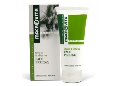 Macrovita Face Peeling with Olive Oil & White Tea 100ml/3.42oz