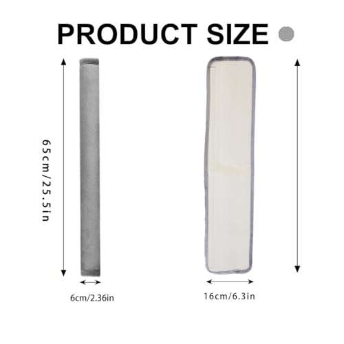 GUAN 2 Packs Protectores Suaves para Cinturón de Seguridad miniatura 3