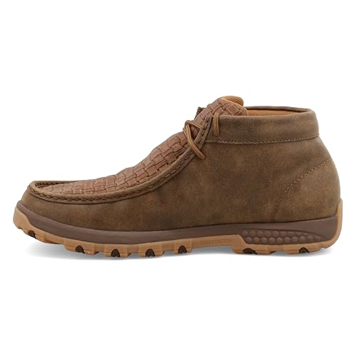 Twisted X Men's Chukka Driving Moc, Moc Toe with CellStretch2