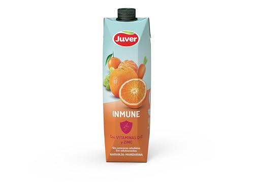 Juver Bebida Inmune Naranja y Mandarina, 1l