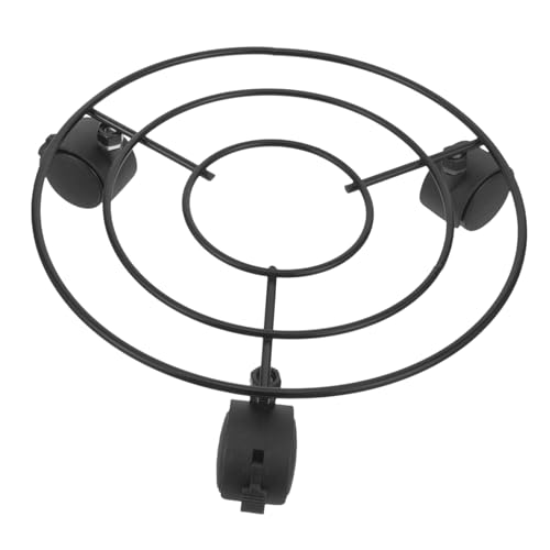 Yardenfun Supporto per Piante con Ruote Carrello per Piante in Base con Rotelle per Ed Esterni Portafiori Mobile e Vasi Grandi