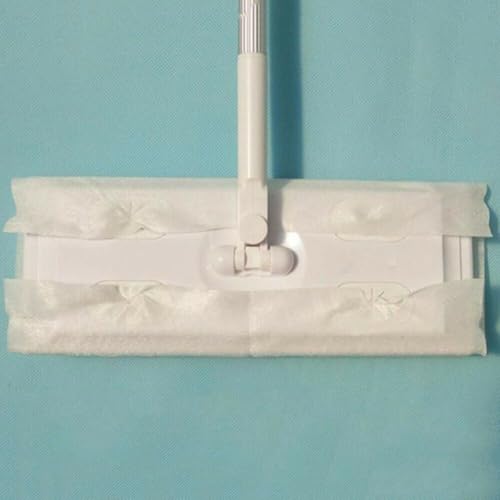 Gdfnmogo Recambios de mopa electrostática – Paquete de 100 papeles de limpieza estáticos para suelos de madera, azulejos, mármol, muebles e interiores de automóviles, 20 x 30 cm
