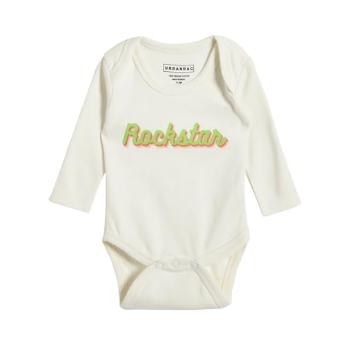 Urbanrac 100% Organic Cotton Full Sleeves Winters Romper/Bodysuits/Onesies for Baby Boy and Baby Girl, Best Rompers for New Born.. (6-9 Month) Urbanrac 100% Organic Cotton Full Sleeves Winters Romper/Bodysuits/Onesies for Baby Boy and Baby Girl, Best Rompers for New Born.. (6-9 Month)