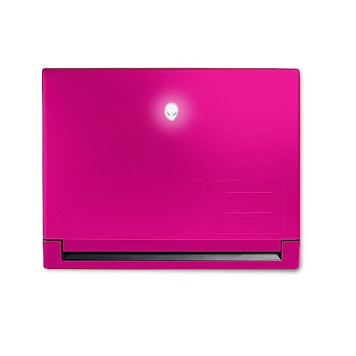 Image of MightySkins Skin Compatible with Alienware M18 R1 (2023) Full Wrap Kit - Solid Hot Pink | Protective, Durable, and Unique Vinyl Decal wrap Cover | Easy to Apply & Change Styles | Made in The USA