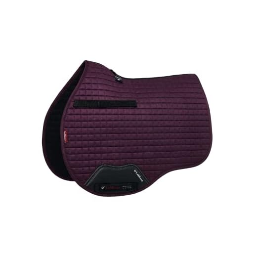 LeMieux General Purpose Suede Square Saddle Pad - English Saddle Pads for Horses - Equestrian Riding Equipment and Accessories (Fig - Large)