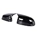 SNA Side Mirror Caps for BMW X3 G01 X4 G02 X5 G05 (Gloss Black ABS Mirror Covers, 2-pc Set)