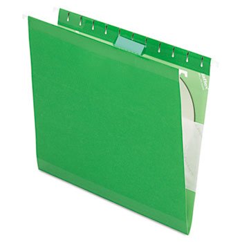Dossiers suspendus renforcés colorés PFX415215BGR pour tiroir