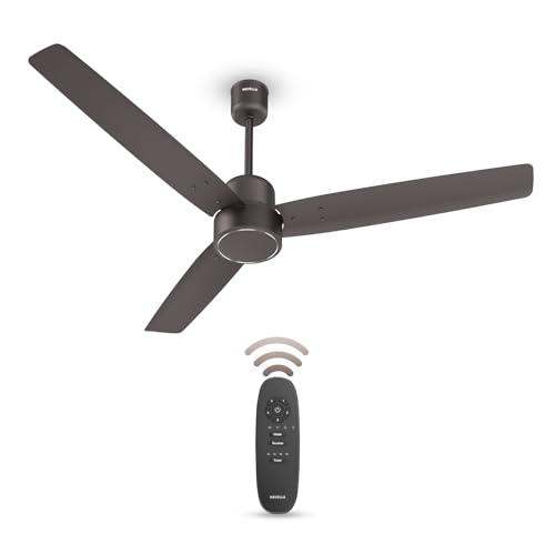 Havells FAB BLDC Ceiling Fan 1200mm, 380 RPM, Savings upto 65%, Reverse Rotation, 4 Modes , Low Wattage 30W, Low Noise, Air Flow:225 CMM, 3 Year Warranty, Cocoa