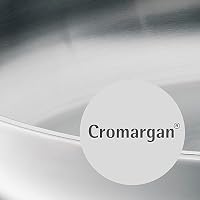 WMF Profi Bratpfannen-Set 24+28 cm Induktion, Edelstahlpfanne unbeschichtet, Cromargan Edelstahl, backofenfest – Ansicht 3
