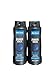 White Rain for Men 3 in 1 Shampoo/Conditioner/Body Wash Cool Ocean Wave - 15 oz, Pack of 2