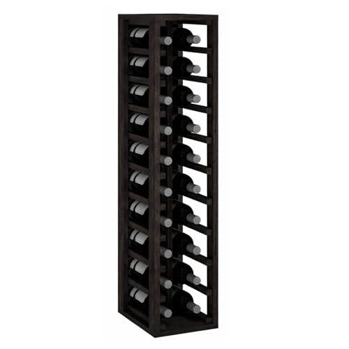 Expovinalia Casier à Vin Vertical en Bois pour 20 Bouteilles – Meuble Range Bouteille Type Wine Rack, Étagère à Vin, Porte Bouteilles Bois, Rangement Vin...