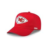 FOCO Kansas City Chiefs NFL Primary Logo Marquee RF Cap - Red