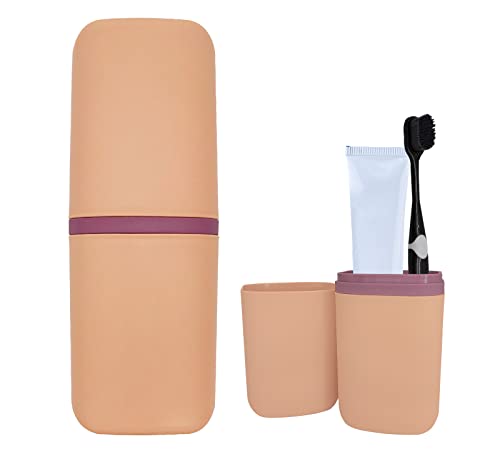 Sietdeseo Travel Toothbrush Holder, Toothbrush Travel Case Portable Toothbrush Travel Container Travel Toothbrush & Toothpaste Holder For Camping School Business Trip Bathroom #TOP18