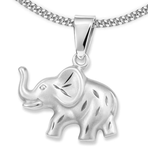 Collier pendentif éléphant argent pour sublimer votre style vestimentaire quotidien