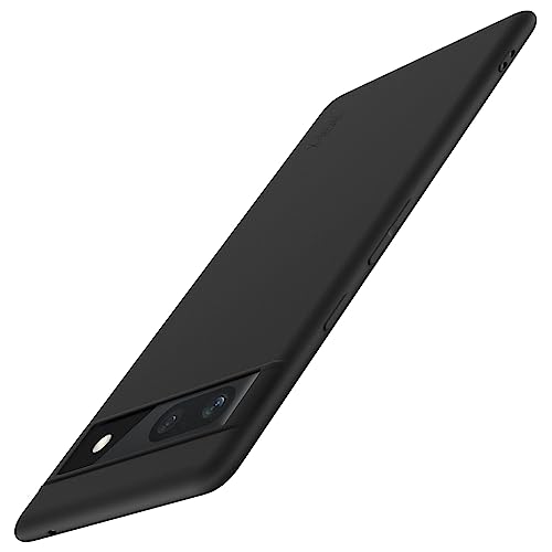 X-level Google Pixel 7a Hülle, [Guardian Serie] Soft Flex TPU Hülle Superdünn Handyhülle Silikon Bumper Cover Schutz Tasche Schale Schutzhülle für Google Pixel 7a 5G - Schwarz