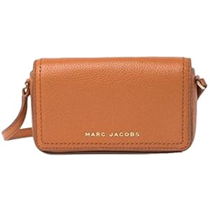 Marc Jacobs H107L01FA21 Groove Smoked Almond Tan With Gold Hardware Pebbled Leather Women’s Mini Shoulder Bag