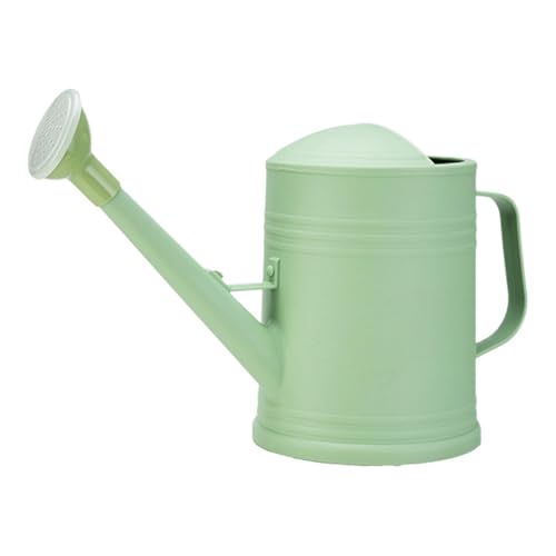 Regadera de jardín | con pulverización fina mediante accesorio | Regadera con caño largo para plantas – para césped, terraza, patio y el patio trasero, jardineros, vecinos y profesionales