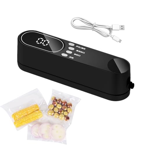 Mini Machine À Sceller Sous Vide,Outil de Scellage de Sacs Alimentaires Compact - Machine à Souder Sous Vide Performante - pour Maison Dortoir Restaurant Appartement...