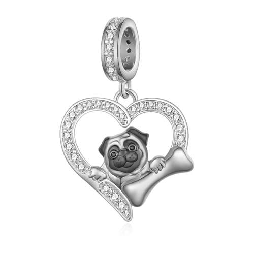 Regalos para los amantes de los pug: detalles originales de joyería fina para mujer