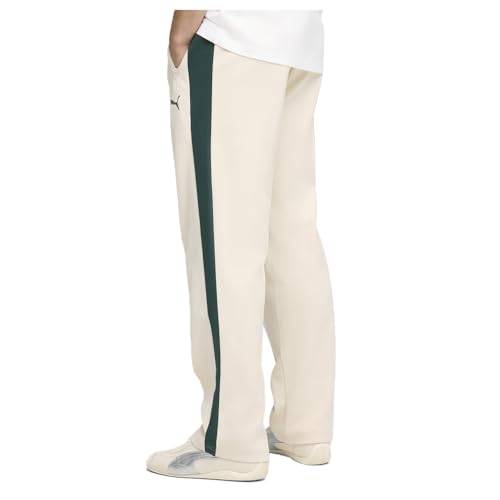 PUMA Mens T7 Relaxed Jacquard Pants Casual - White4