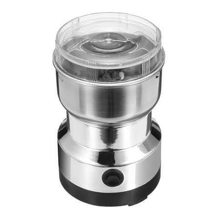 Image of Grinder Electric Stainless Steel Maker Coffee Spices Grains Nuts Herbs Portable Mixer Pack of 1