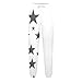 Star Print 2026 Girls Jogger Pants Drawstring Sweatpants Relaxed Trousers Track Bottoms Casual Lounge Pocketed White