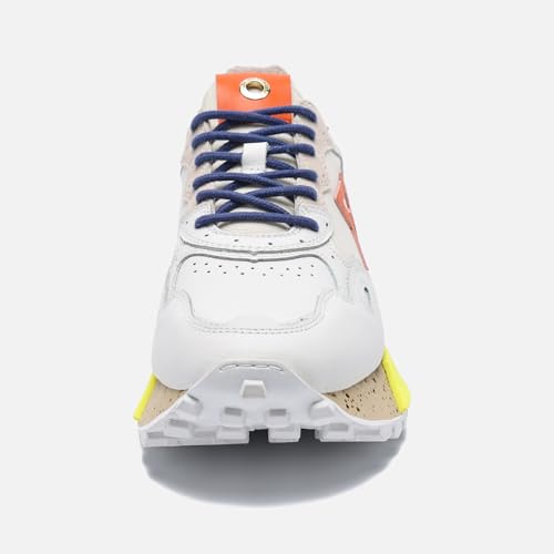 Image of The NSJ358 is a Modern Sneaker Made of Leather and Premium Suede Plus mesh and Nylon. Made by a Stylish Design with Classy Touch.