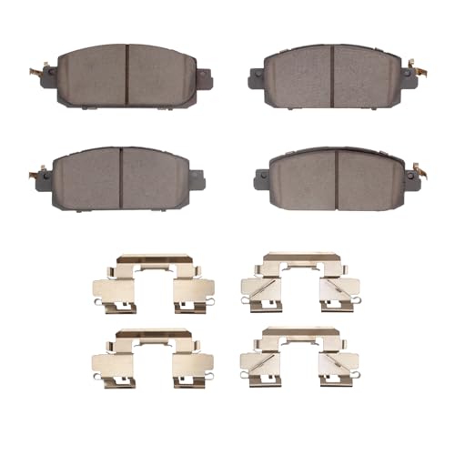 Image of Dynamic Friction Company Front 5000 Advanced Brake Pads - Ceramic, Hardware Included| For 2021-2024 Nissan Kicks, 2020-2024 Nissan Sentra