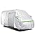 Gpaentsn Silver Waterproof Class B Rialta Eurovan RV High Top Van 4 Zips Cover for up to 22.8ft (274.5 in) Van, Heavy Duty for RV Motorhome Camper, All Weather Protection Scratch, Dust, Snow Shield