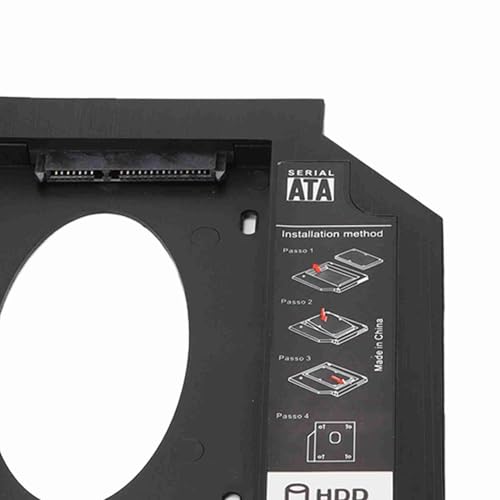 Caja externa Semme para SSD/HDD de 2.5" y ranura DVD laptop miniatura 3