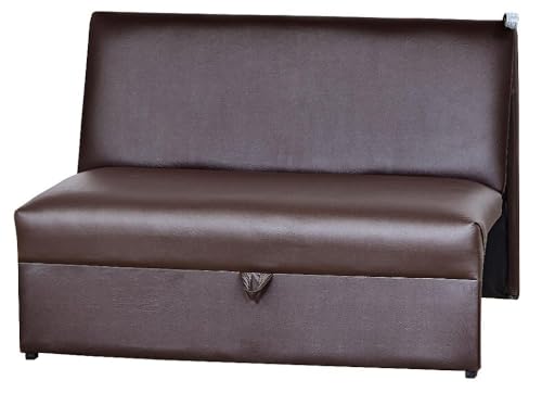 Sofá Cama Malu - Marrom corino